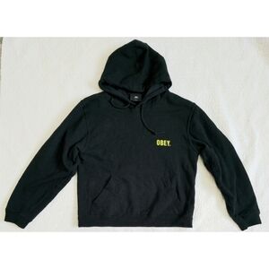 Obey End Hate Crop Hoodie